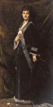 卡羅勒斯 杜蘭 A Portrait Of Helena Modjeska Chlapowski 卡羅勒斯 杜蘭 A Portrait Of Helena Modjeska Chlapowski